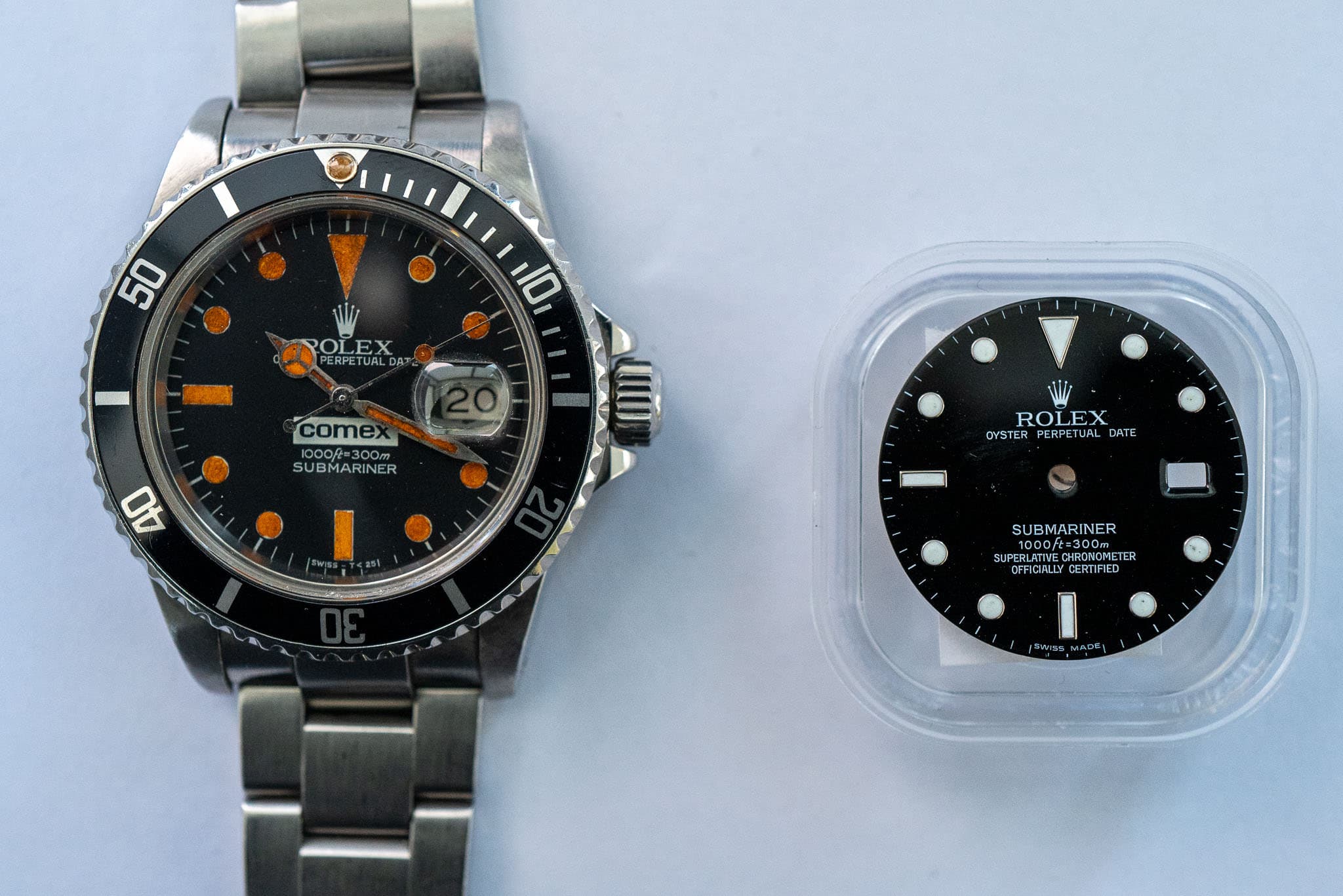 Rolex Submariner Date 16800 The Chrono Duo Vintage watch sales